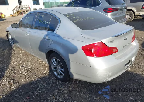 2009 Infiniti G37 Journey from USA, damaged, VIN JNKCV61E99M307229